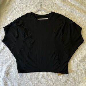 NWT CherryBetty Batwing Top. Black size L. 100% cotton. Nice seaming.